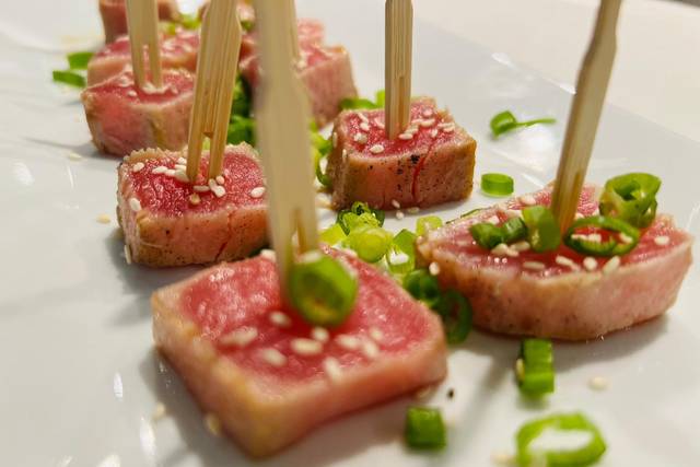 Seared Tuna Cubes