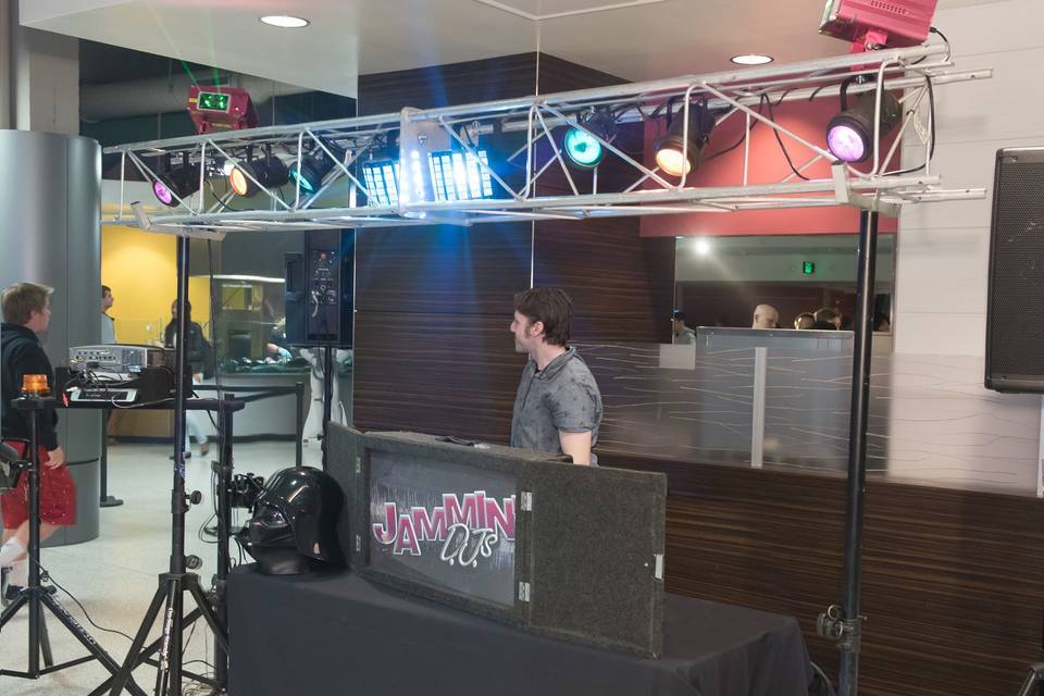 DJ's station