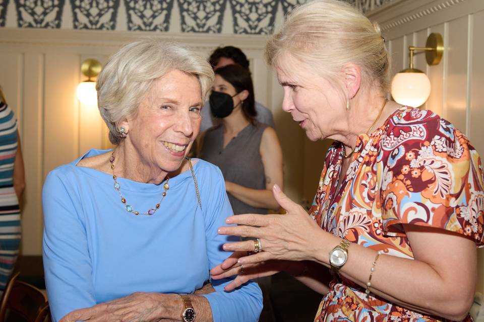 Welcome Party guests