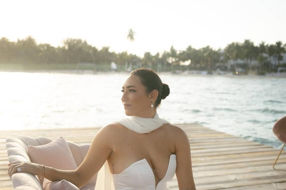 Bride Belize Wedding