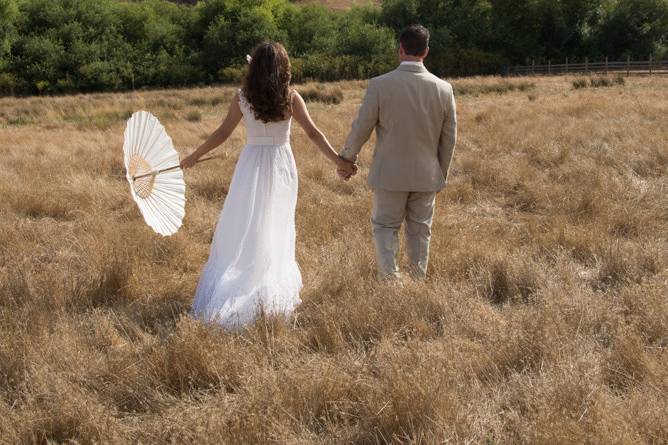 Petaluma California vintage wedding.  Set on a family ranch amazing venue.