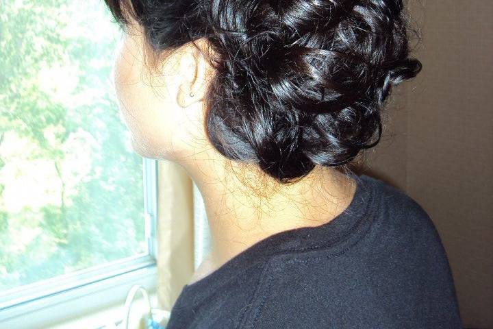 Michelle Lee hair designs at European Touch salon and spa