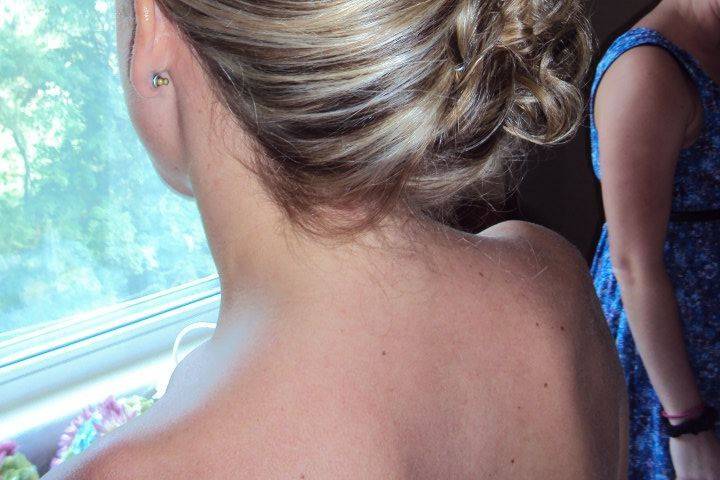 Michelle Lee hair designs at European Touch salon and spa