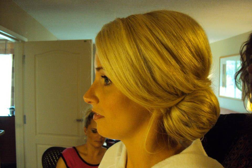 Michelle Lee hair designs at European Touch salon and spa