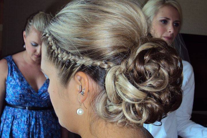 Michelle Lee hair designs at European Touch salon and spa