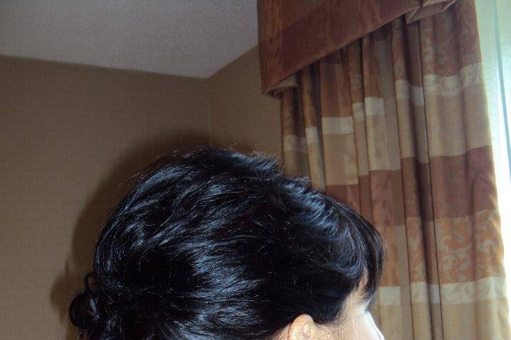 Michelle Lee hair designs at European Touch salon and spa