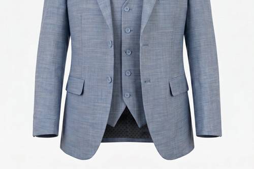 Blue suit