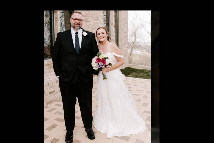 Our Happy Wedding Couple
