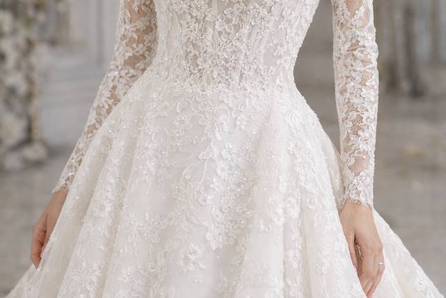 French lace dress topper