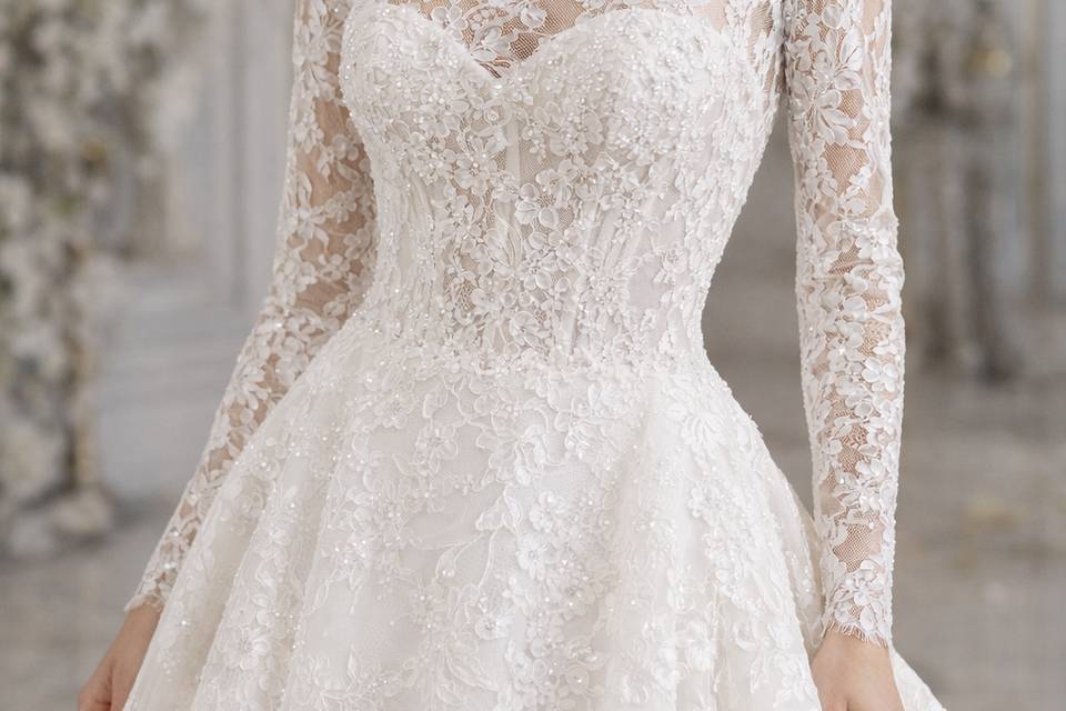 French lace dress topper