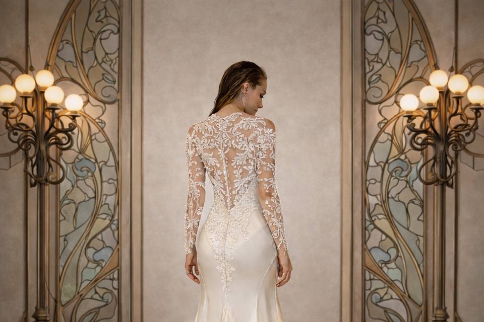 Unique custom gown