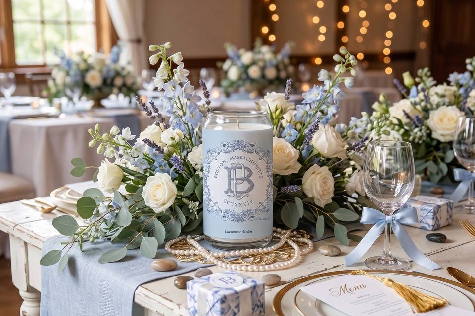 Custom candle display