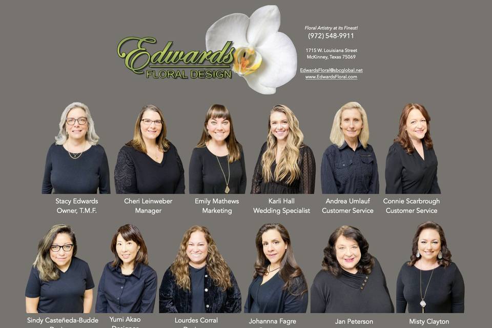 Edwards Floral Team