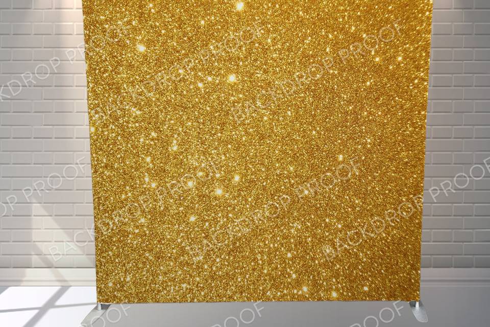 Gold Sequin Backdrop