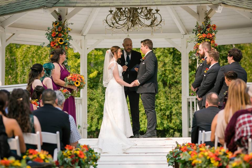 Gazebo wedding