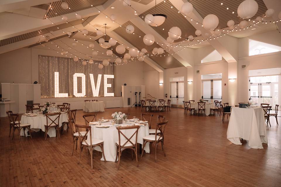 Reception area
