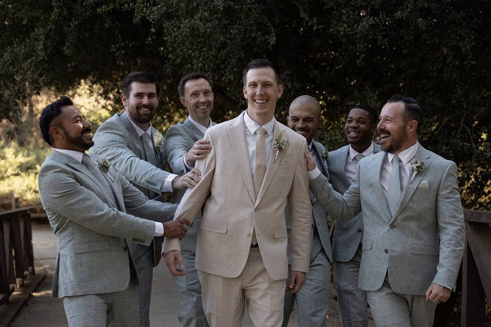 Groom & groomsmen