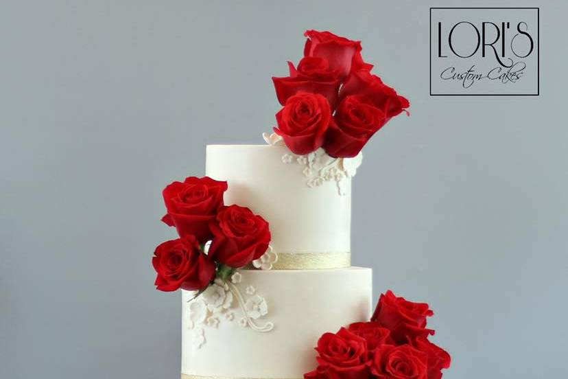 Ivory and Rose Buttercream