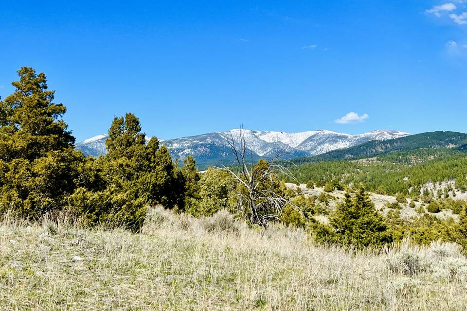 View of the Rocky Mountains