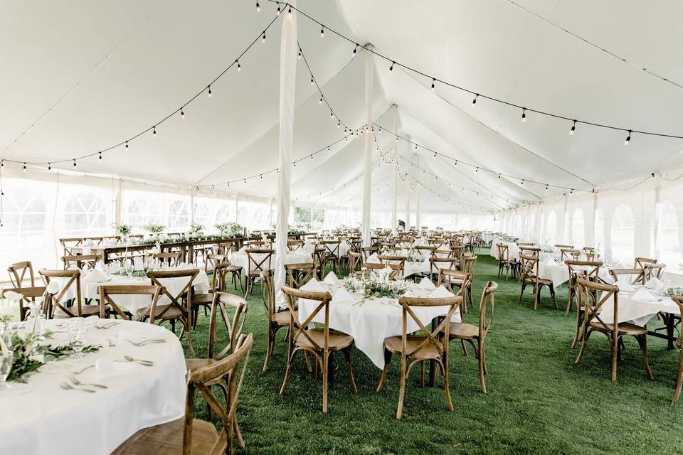 Reception ceremony canopy tent