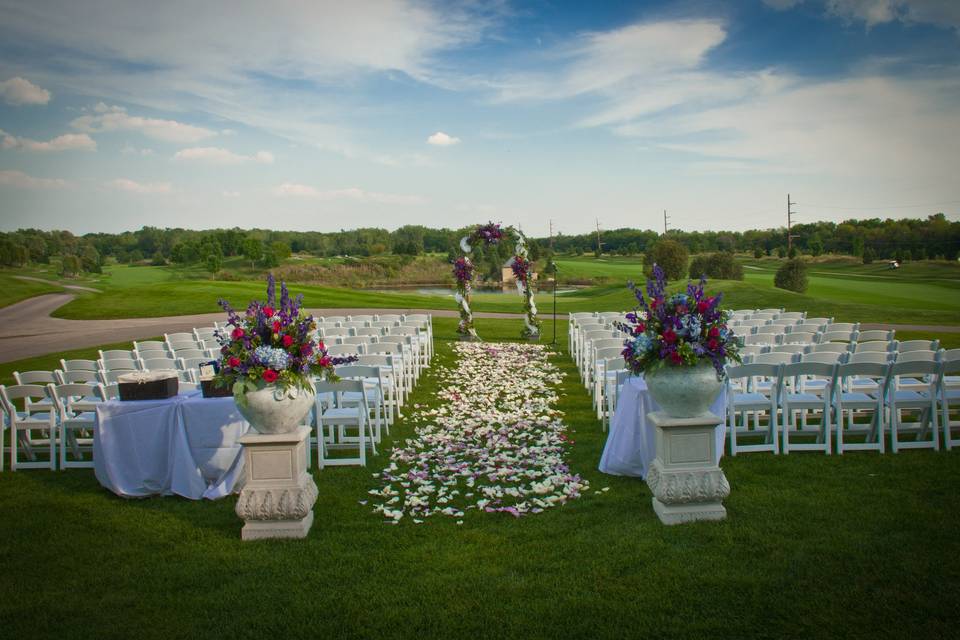 Wedding aisle