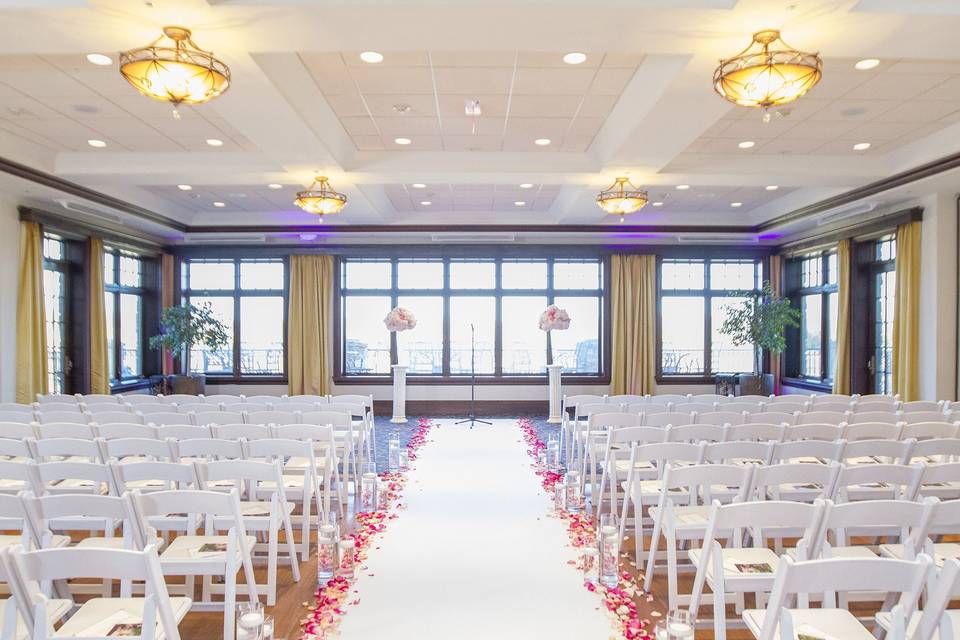 Indoor wedding venue