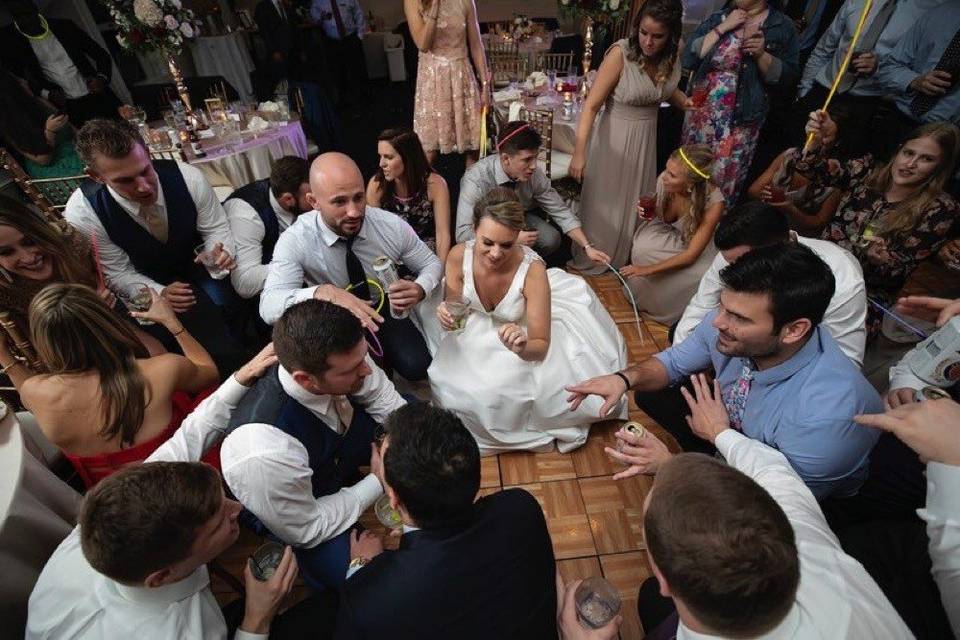 Bride,Groom,Guests + US = Fun!