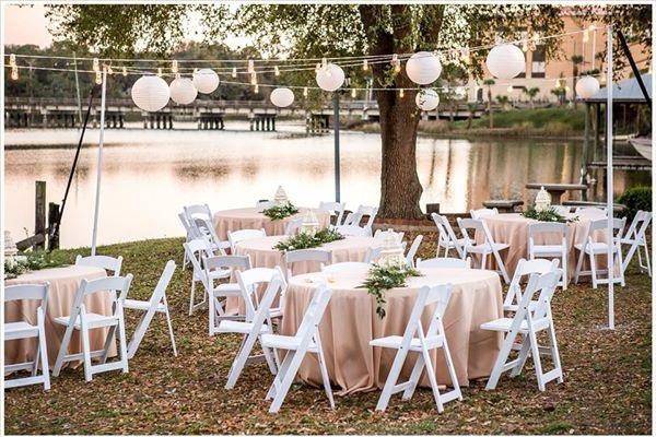 Wooden Circle Arbor