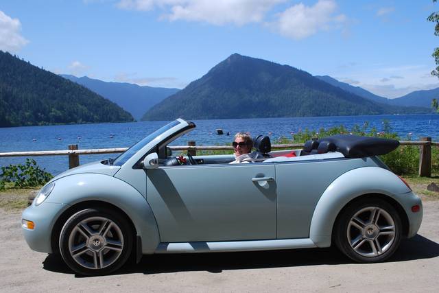 Stylish wedding transport
