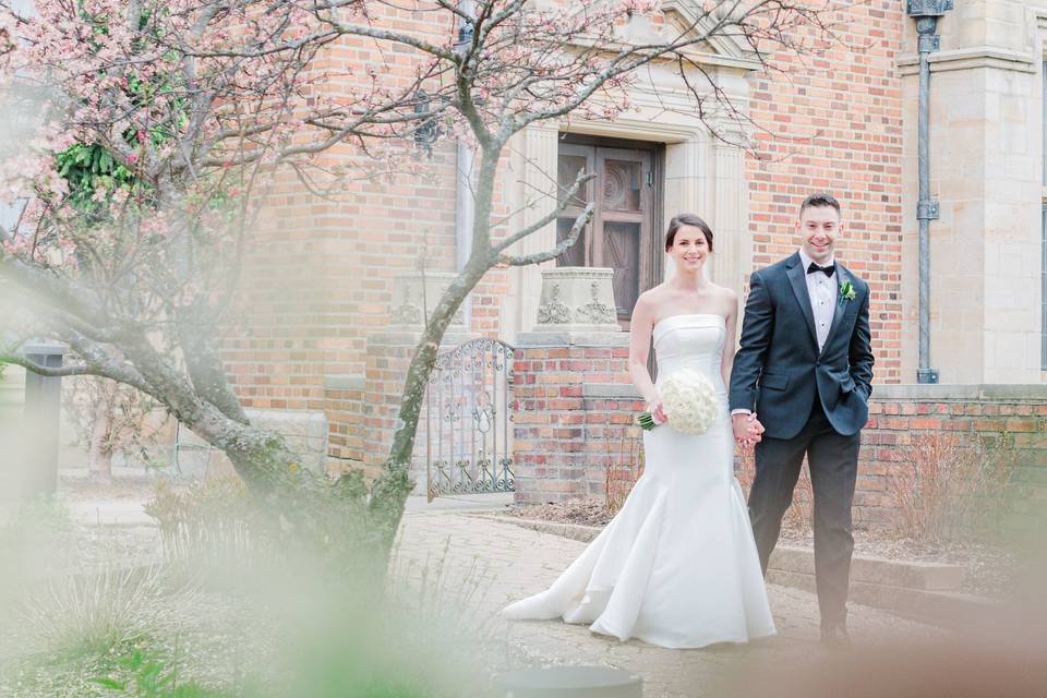 Spring blossoms wedding