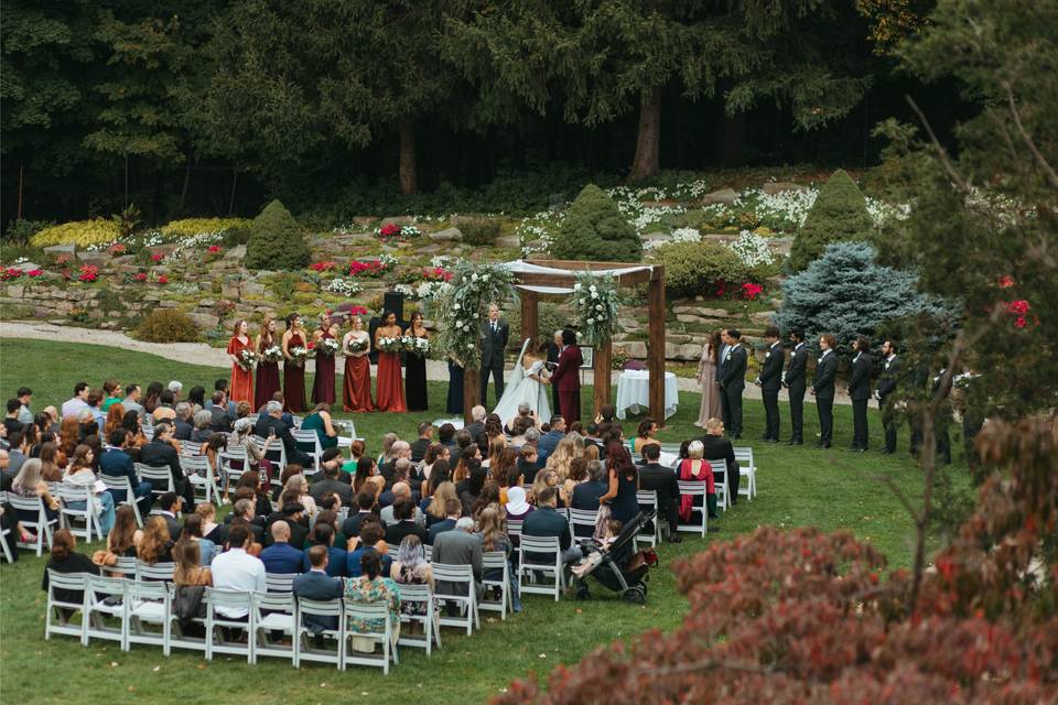 Ceremony in the Rock Garden