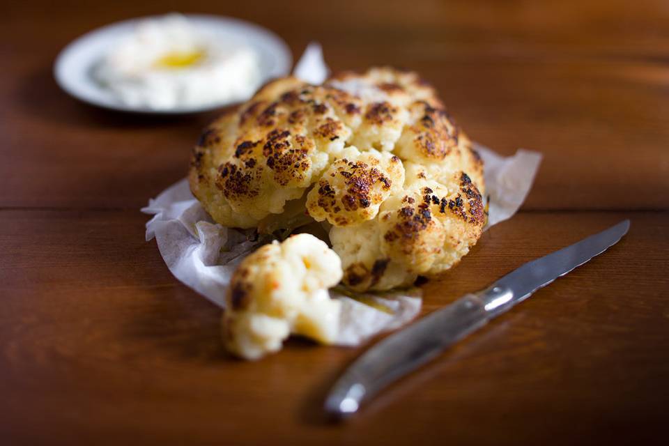 Roasted cauliflower