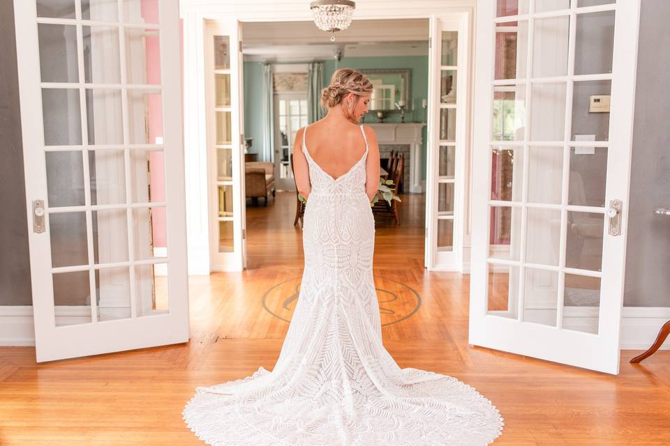 Bridal Portrait at The Manor