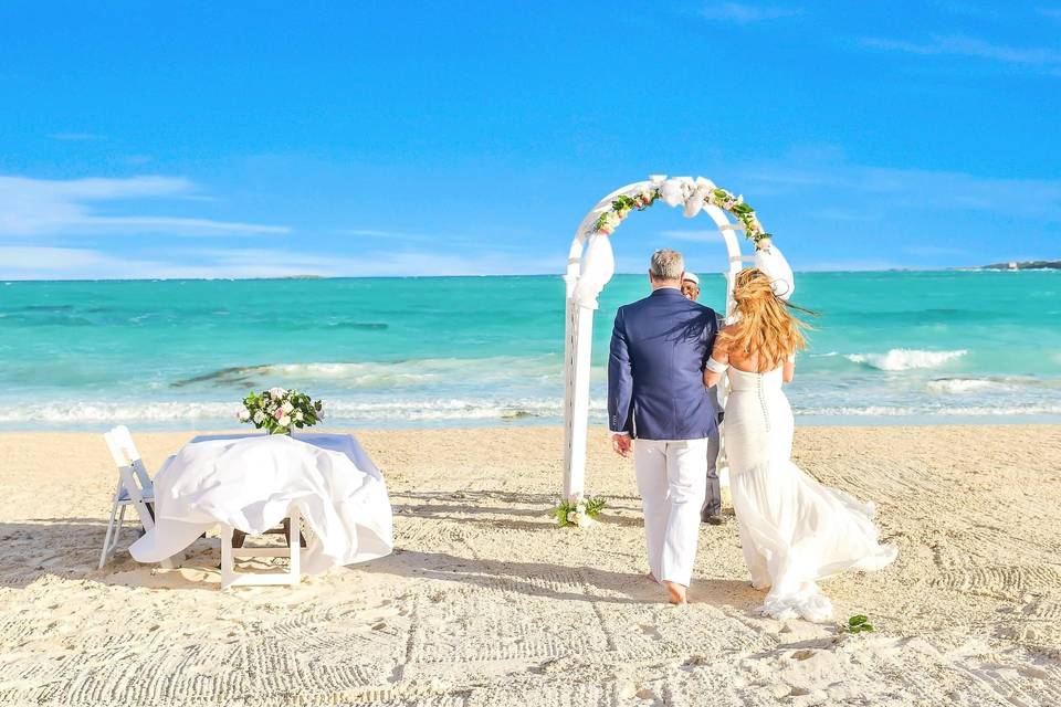 Emerald Bay Beach Ceremony