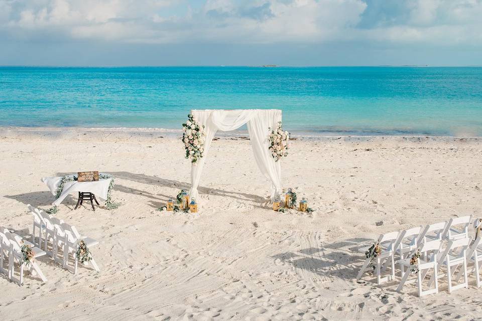 Emerald Bay Beach Ceremony