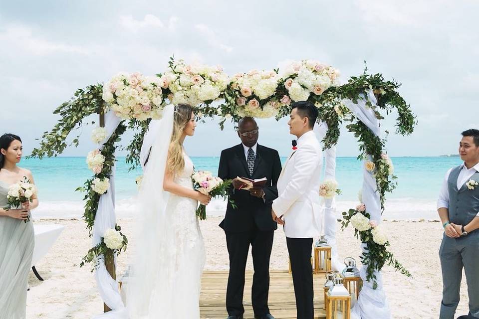 Emerald Bay Beach Ceremony