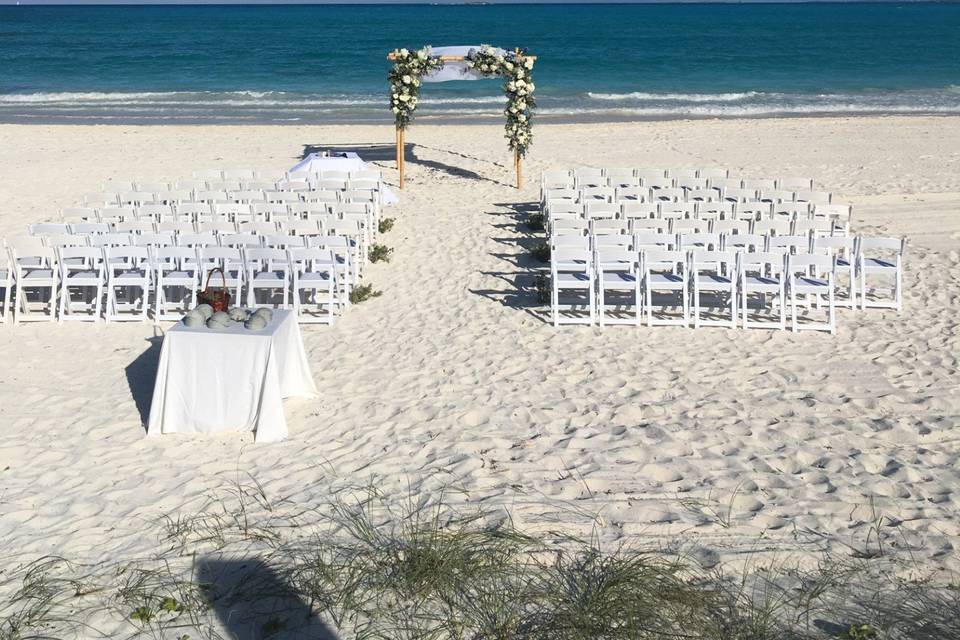 Emerald Bay Beach Ceremony