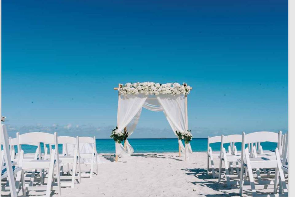 Emerald Bay Beach Ceremony