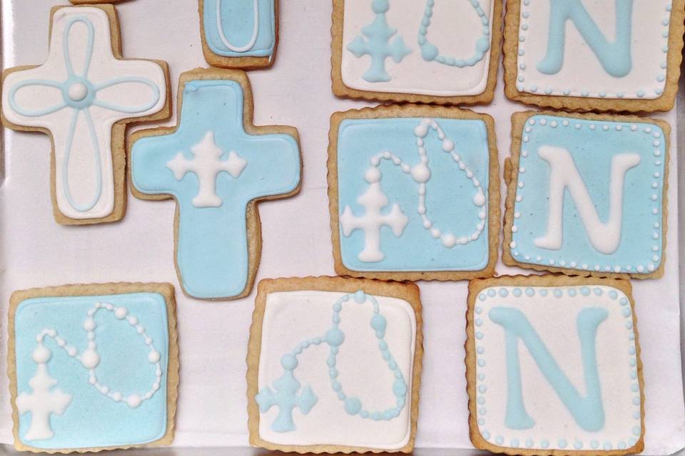 Custom celebration sugar cookies