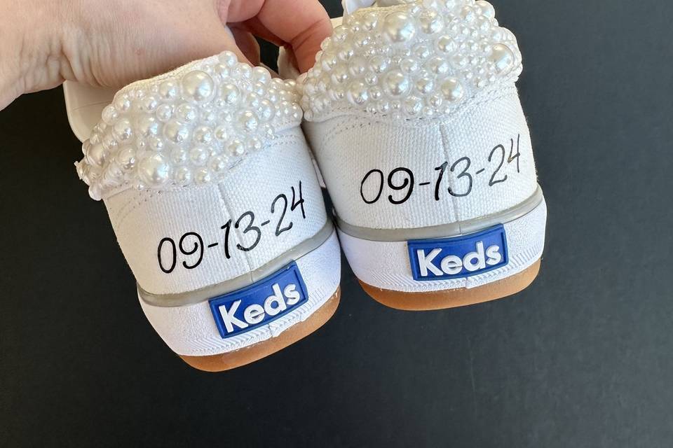 Custom Wedding Sneakers