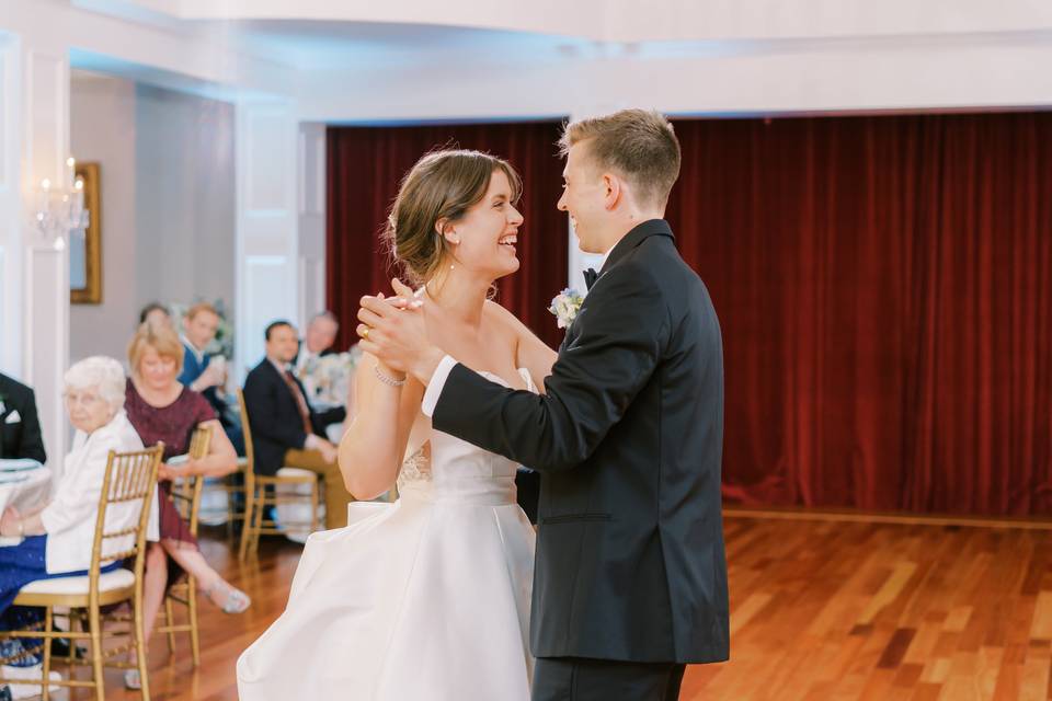 First dance together!