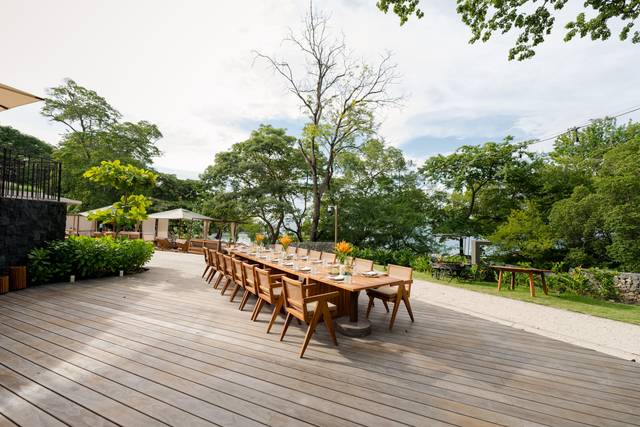 Beach Terrace set up