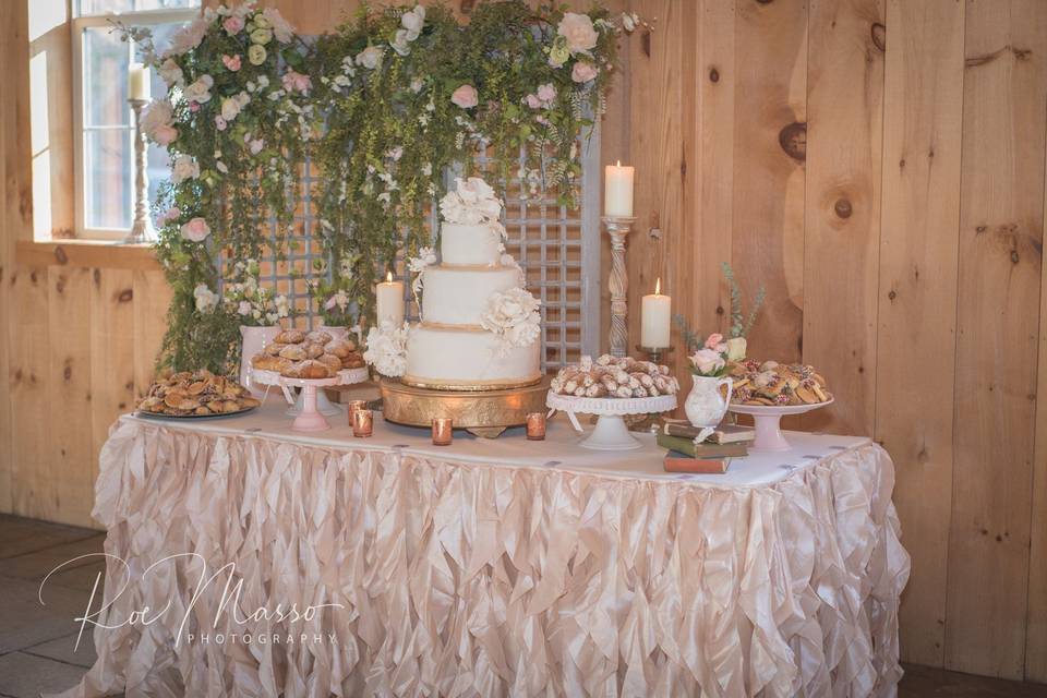 Dessert table