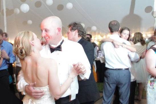 Couple dancing