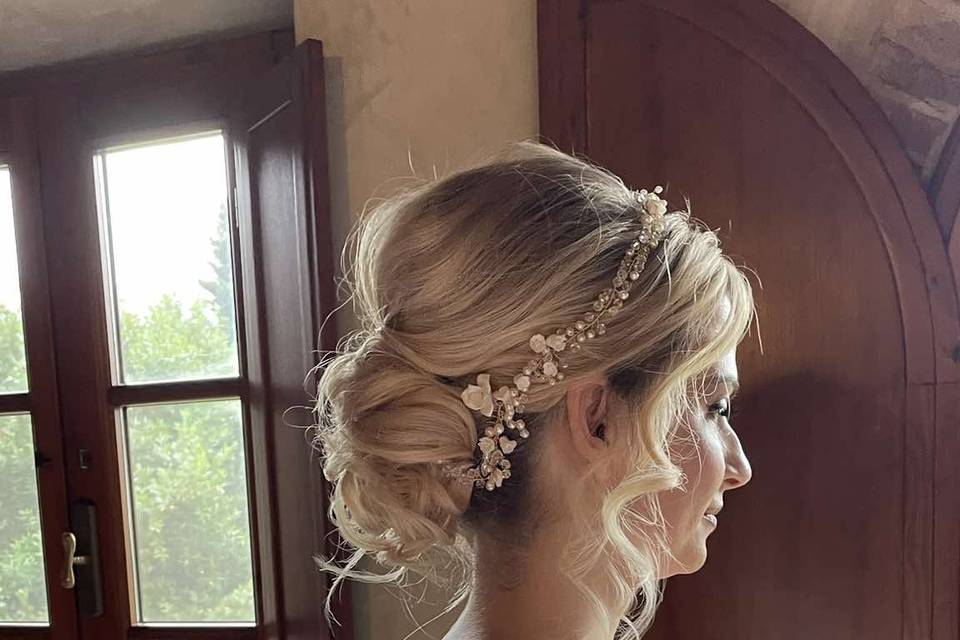 Bride hairstyle