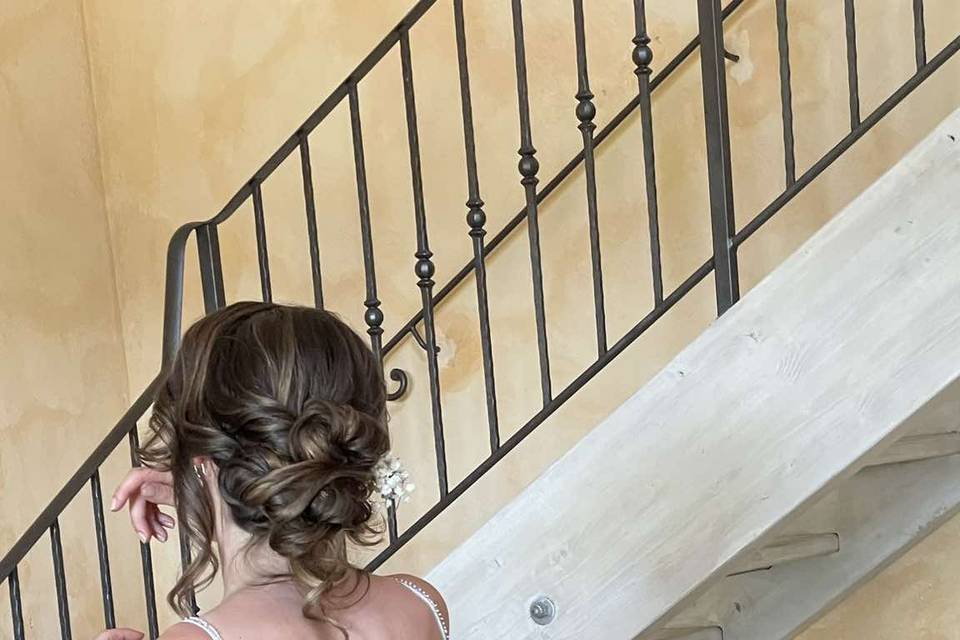 Hairstyle bride