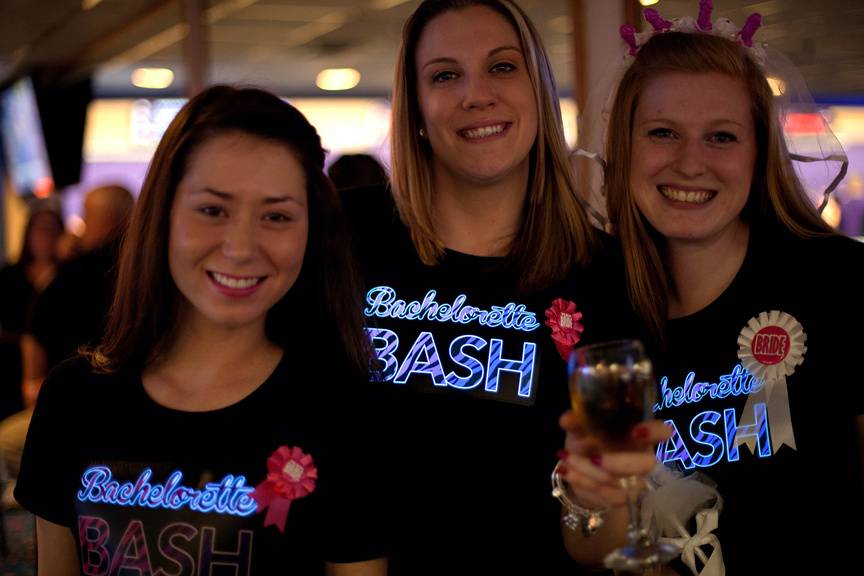 Custom Bachelorette LED Shirts