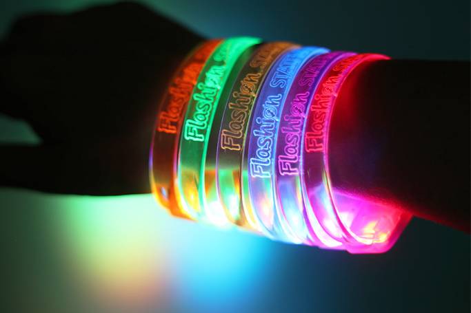 Custom Engraved LED Bracelets