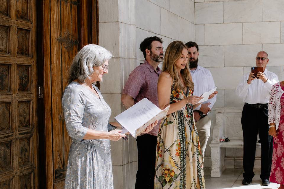 Zoo wedding