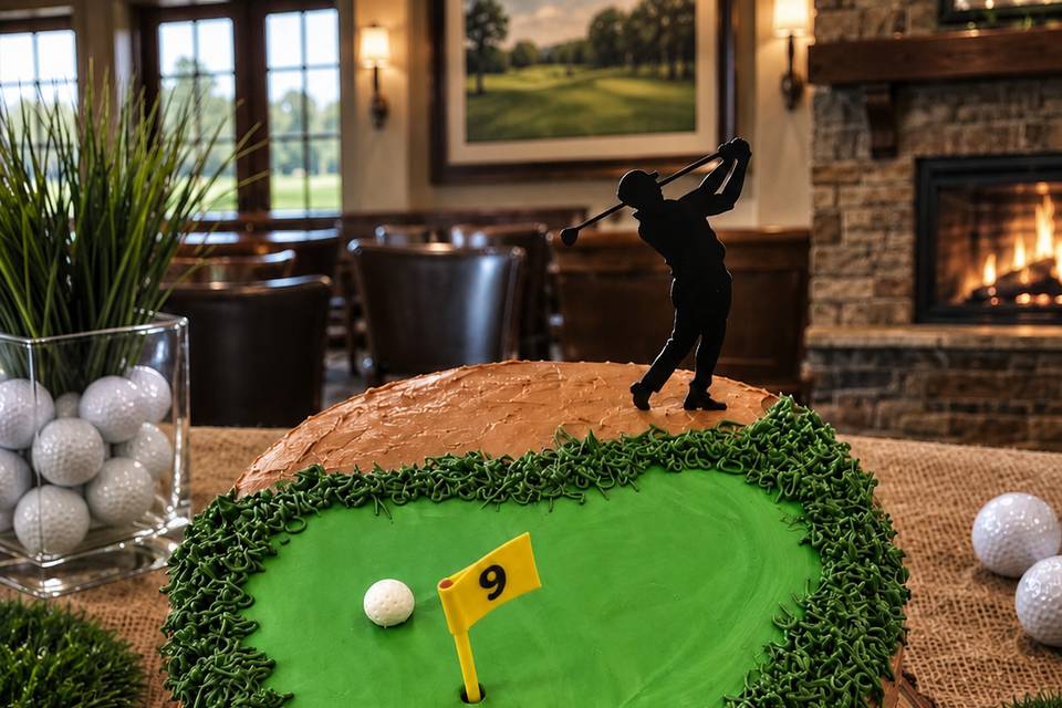 Groom Loves to Golf